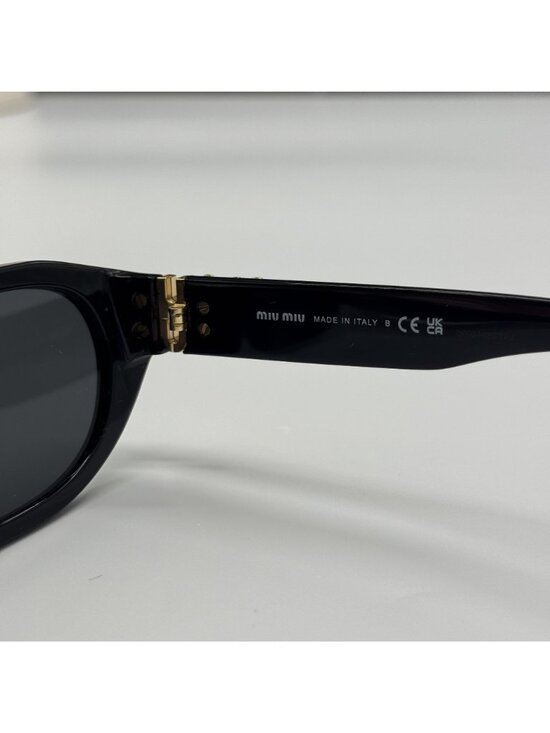 NEW MIU MIU MUA03S 16K08Z SUNGLASSES BLACK WOMEN MU A03S, SMU A03 EYEWEAR main image 11